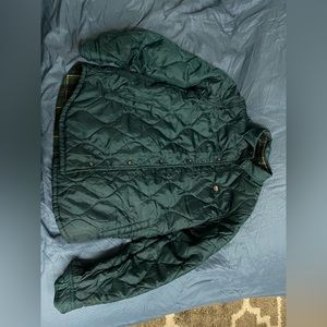 Reversible style vans button up bomber flannel